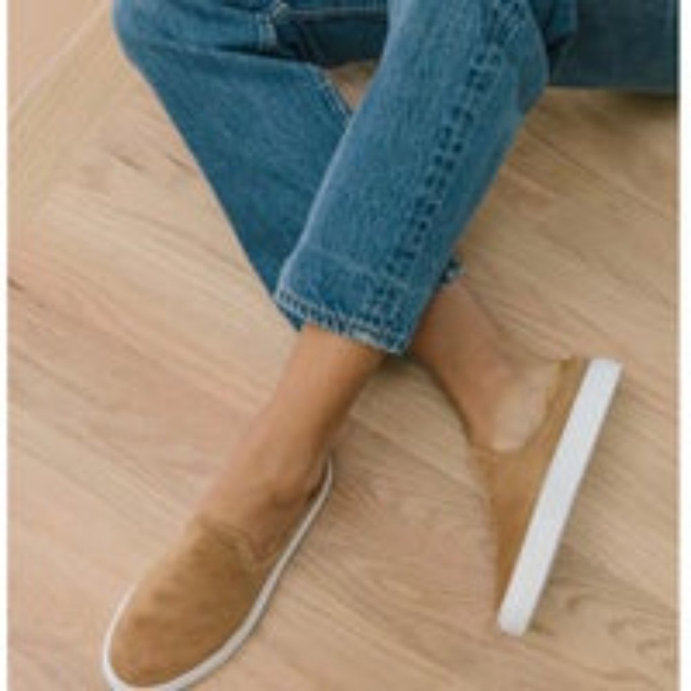 Jenni Kayne Suede Slider Sneaker size 39